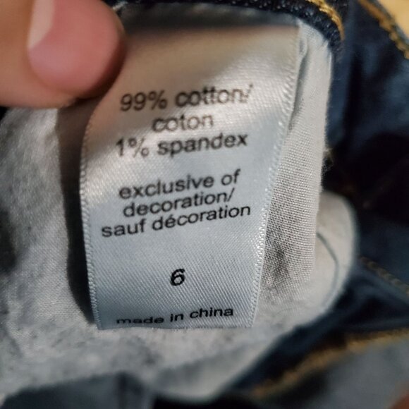 Maurices Jeans Womens Size 6 Blue Distressed Skinny Stretch Denim - Picture 3 of 12